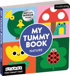 Mudpuppy Dubbelzijdig boek met spiegeltje Natuur