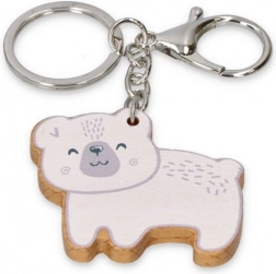 Houten decoratie beer Polar B