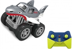 RC mini auto Requin – voiture tout-terrain grise télécommandée