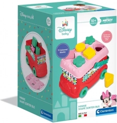 Disney inlegbus Minnie – educatief speelgoed CLEMENTONI Baby