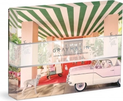 Puzzle recto-verso Chiens à l’hôtel Beverly Hills 500 pièces – GRAY MALIN