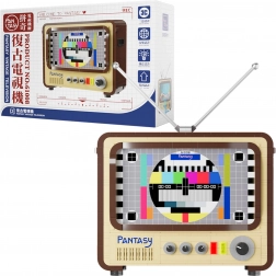 Pantasy Building Kit Retro Television from the 60s, 986 pieces
