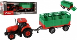 Tracteur Zetor avec remorque en plastique 36 cm avec lumière et son
