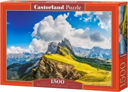 Puzzel 1500 stukjes Majestueuze Dolomieten Italië