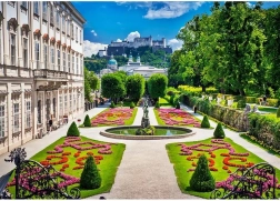 Houten puzzel Kasteel Mirabell 1010 stukjes