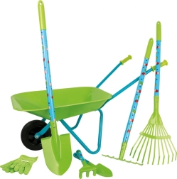 Large Children's Garden Set with Wheelbarrow