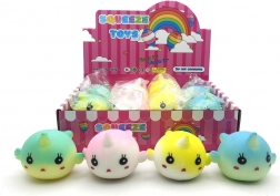 Playful squishy whale anti-stress toy