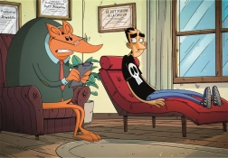 Puzzel CLEMENTONI Netflix Deze wereld krijgt mij niet klein Zerocalcare 1000 stukjes