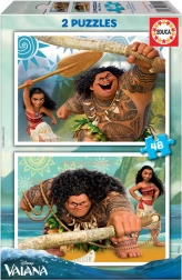 Disney puzzel Moana 2 x 48 stukken