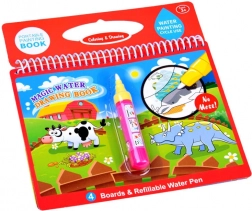 Waterkleurboek met dieren