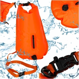 Swimming Buoy 28L with Safety Pocket and Whistle