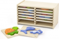 Houten puzzels Viga 12 borden