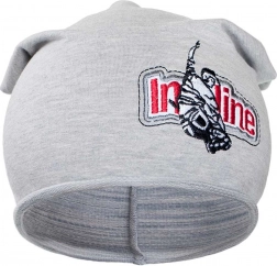 Autumn children's beanie New Baby In-line grey