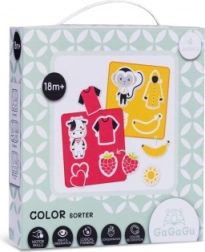 Gagagu kleuren herkennen – houten educatieve puzzel voor kinderen