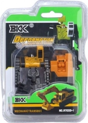 Transformerende robot - graafmachine/bulldozer/tankwagen