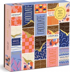 Galison square puzzle at the chocolate bar 500 pieces