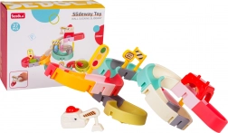 Zuignap badrace-glijbaan 37-delig