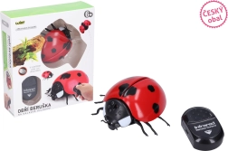 Coccinelle géante RC télécommandée 9 cm - emballage tchèque