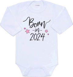 baby long-sleeve bodysuit New Baby Born in 2024, size 68