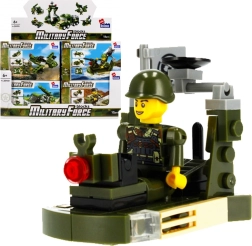 Kits de construction militaires avec minifigurine – 4 variantes