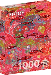 Deep Red Puzzle 1000 Pieces