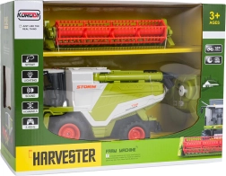 Kinder RC maaidorser 1:24 groen met rookeffect