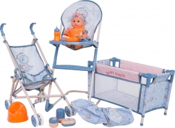 Mega set BABY DINO met pop en accessoires