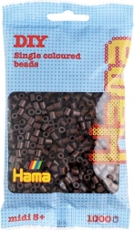 Brown iron-on beads 5 mm – 1000 pcs