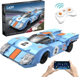 Kit de construction CaDA voiture de course RC AZURE STORM 1:20, 266 pièces, Dual Mode