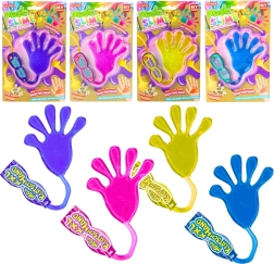 Main collante en caoutchouc – jouet élastique à lancer pour enfants