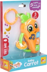 Carrot Toy with Effects 16 cm CAROTINA