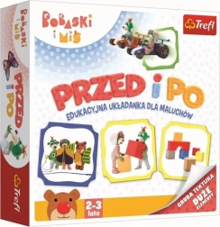 Vóór en na – educatieve puzzel BOBASKI I MIŚ