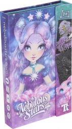 NEBULOUS STARS waterverf kleurboek op zakformaat