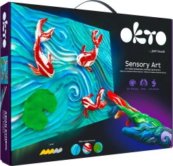 OKTO SENSOTY ART Creative Set Koi Carp 30 × 40 cm