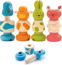Djeco animaux en bois à visser