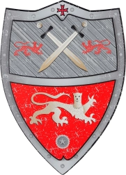 Souza! Tristan Knight Shield made of EVA foam