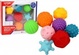 Sensorische ballen met diverse texturen 8 stuks kleurrijk
