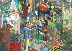 Heye puzzle Pixorama: New York Sleuthing 1000 pieces