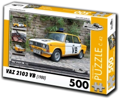 Puzzle Rétro-voitures VAZ 2103 VB (1980) – 500 pièces