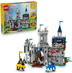 Lego Creator 3-in-1 middeleeuws kasteel en ridders te paard