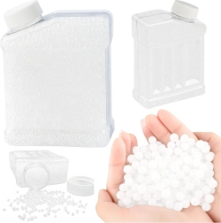 Billes hydrogels pour pistolets gel, blanches – 20000 pcs