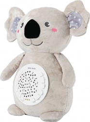 Pluchen koala met sterrenhemelprojector en slaapliedjes