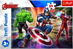 Puzzel 24 maxi stukjes in de wereld van de Avengers