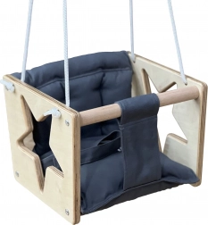 Houten kinderswing Ster