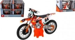 Motorfiets replica KTM 450 SX-F Factory Edition 2018 van Bburago