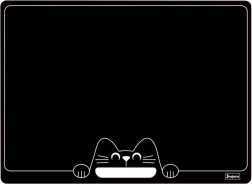 Jeujura dubbelzijdig bord met katje