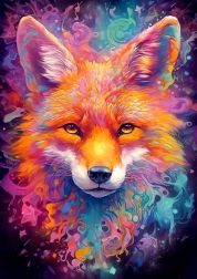 Puzzle Fiery Fox 1000 Pieces