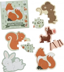 Puzzle Animaux de la Forêt pour Enfants - A Little Lovely Company