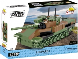 Bouwset tank LEOPARD I 1:72 – 147 onderdelen