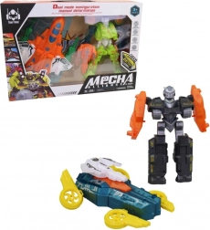 Transformerende robot met vliegtuig – set voor kinderen 3+